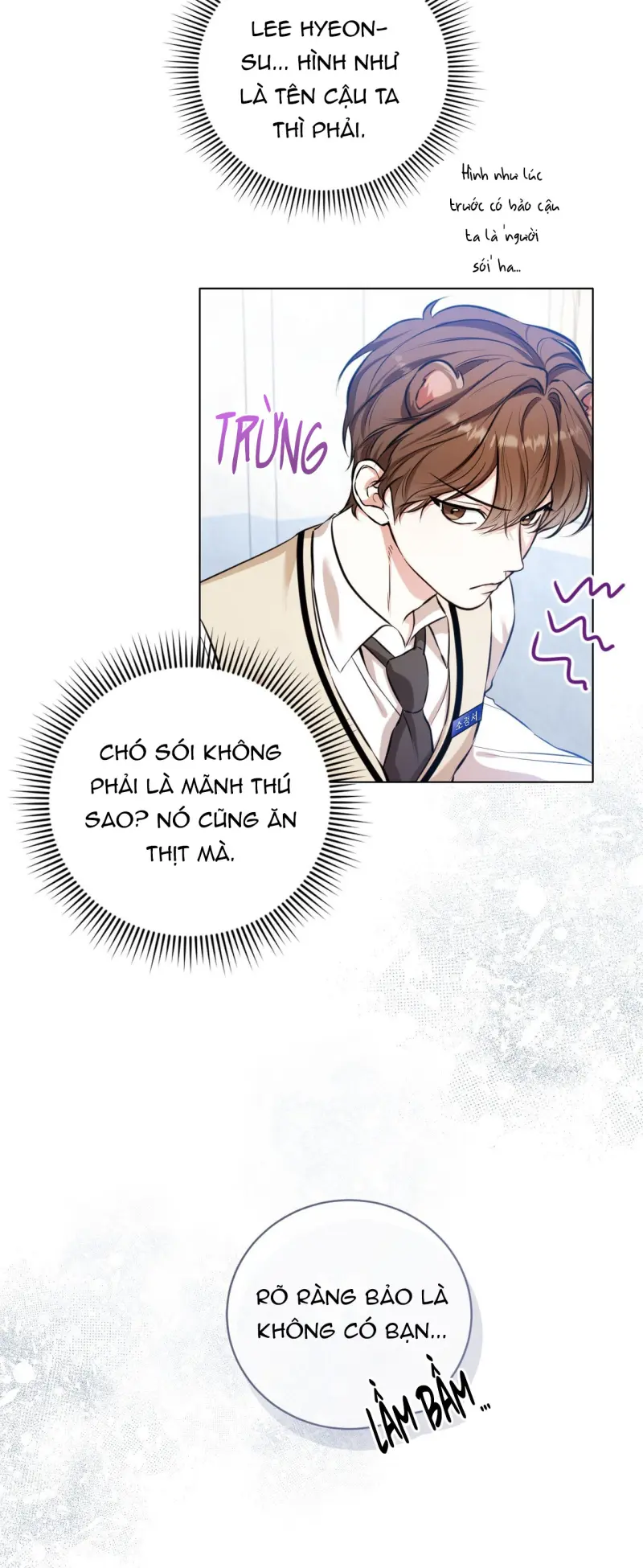 Cảnh báo: có thú dữ kìa Chapter 3 Trang 6