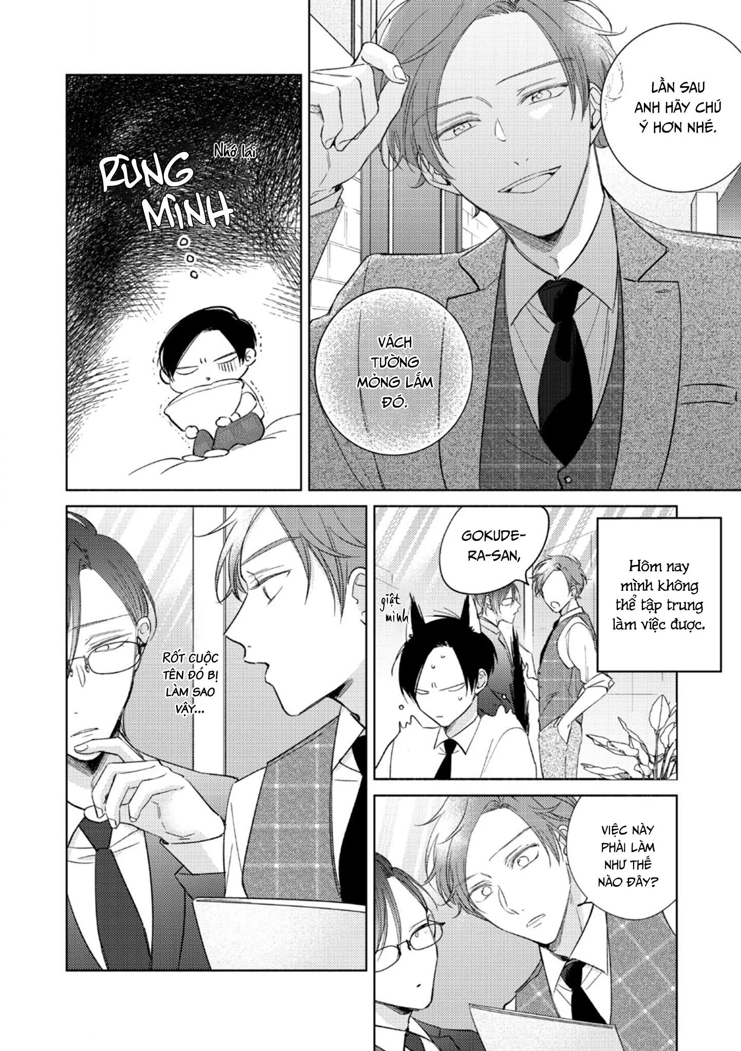 Cấp Trên Ác Quỷ Gokudera Của Tôi Muốn Bị Phơi Bày Chapter 10 Trang 3