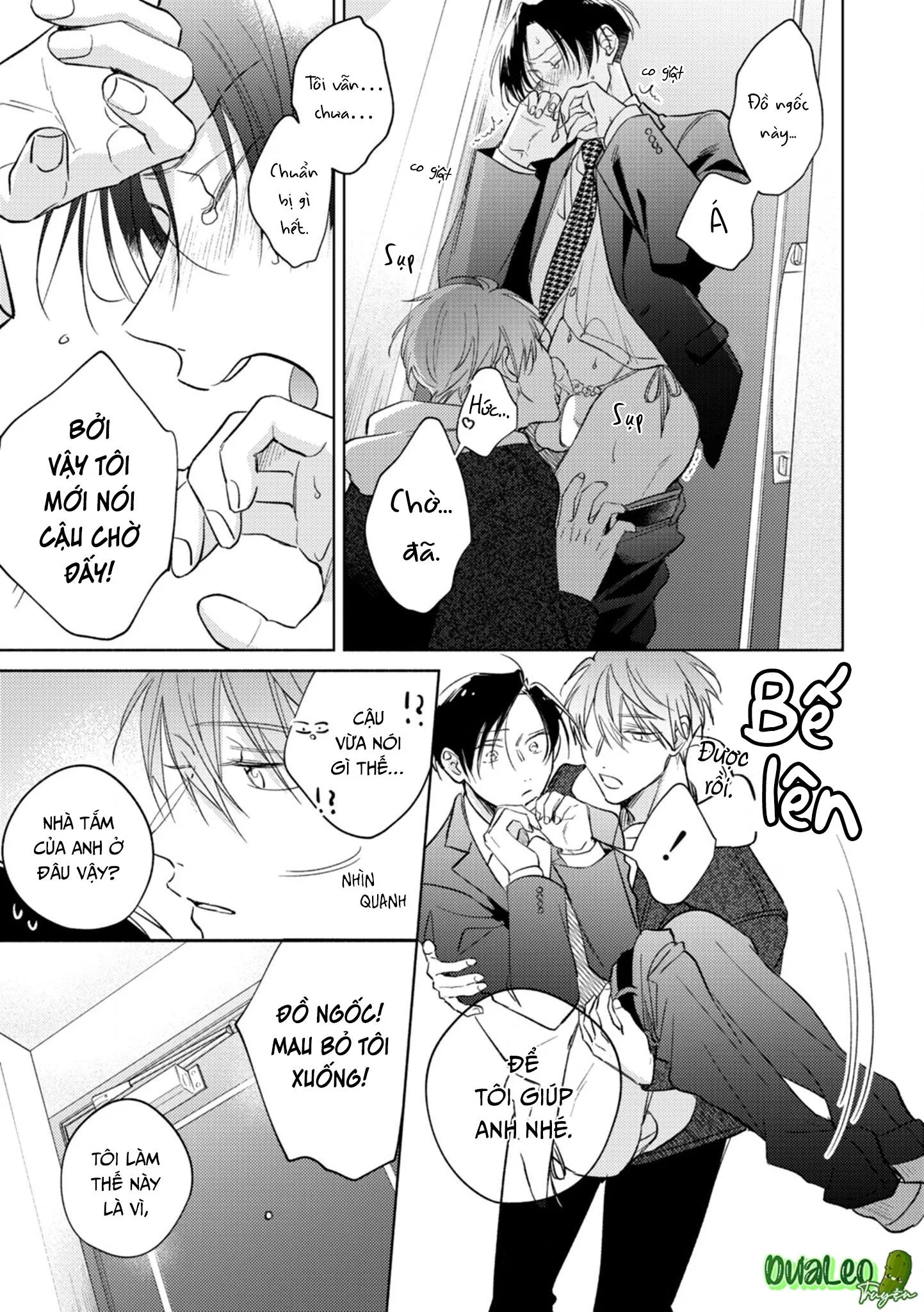 Cấp Trên Ác Quỷ Gokudera Của Tôi Muốn Bị Phơi Bày Chapter 10 Trang 35