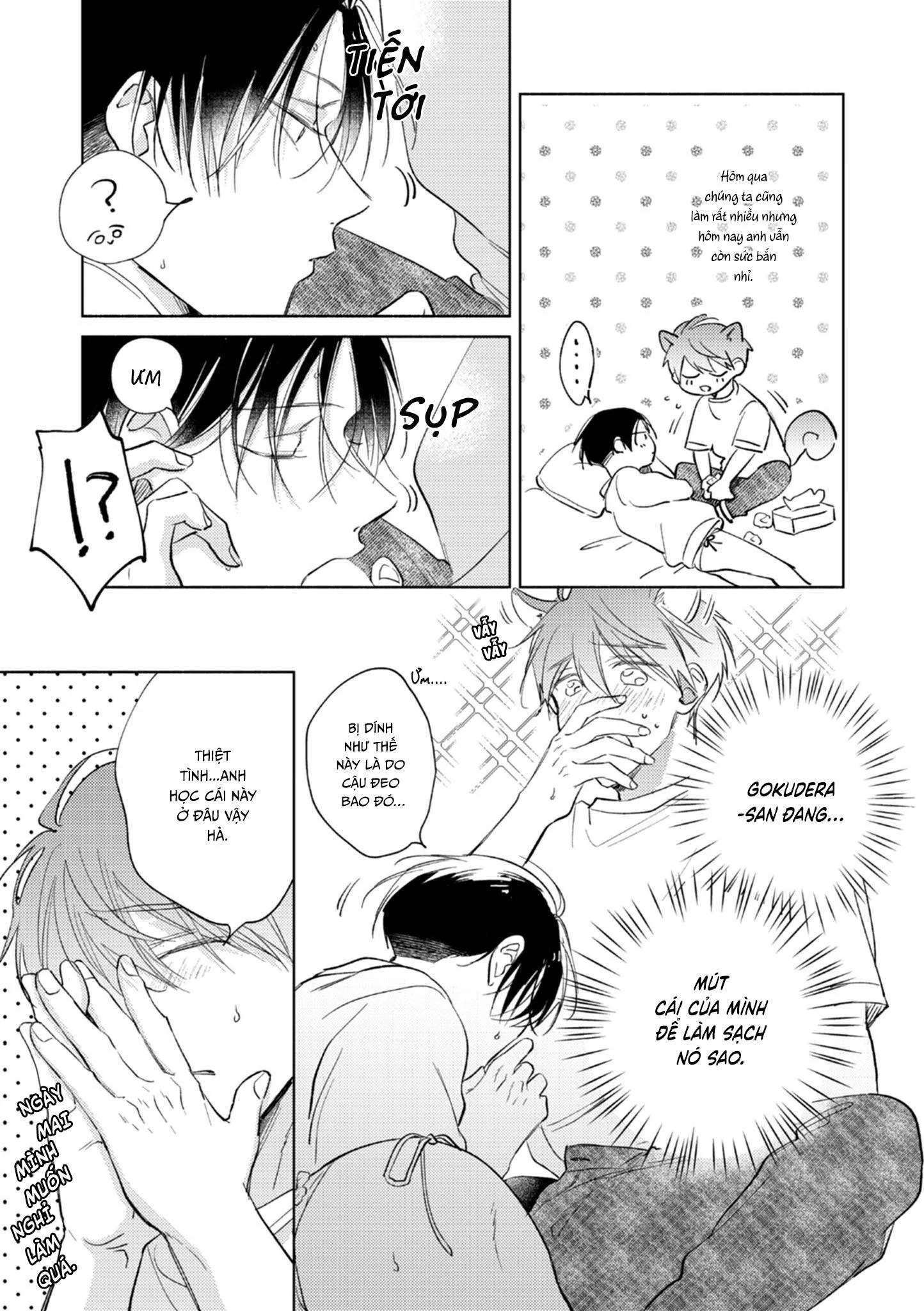 Cấp Trên Ác Quỷ Gokudera Của Tôi Muốn Bị Phơi Bày Chapter 11 Trang 13