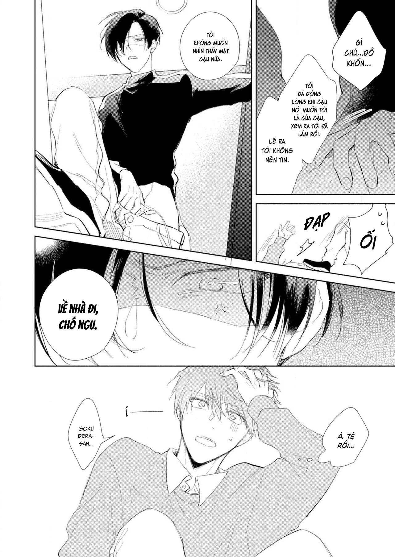 Cấp Trên Ác Quỷ Gokudera Của Tôi Muốn Bị Phơi Bày Chapter 4 Trang 8