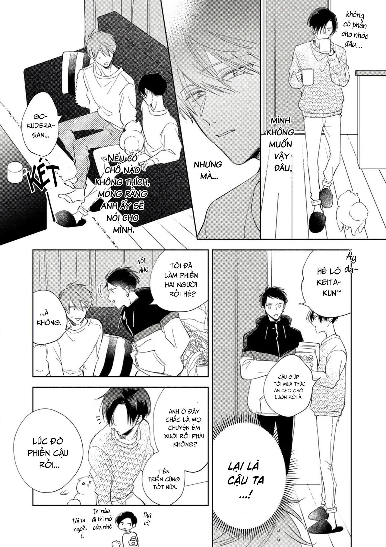 Cấp Trên Ác Quỷ Gokudera Của Tôi Muốn Bị Phơi Bày Chapter 5 Trang 8