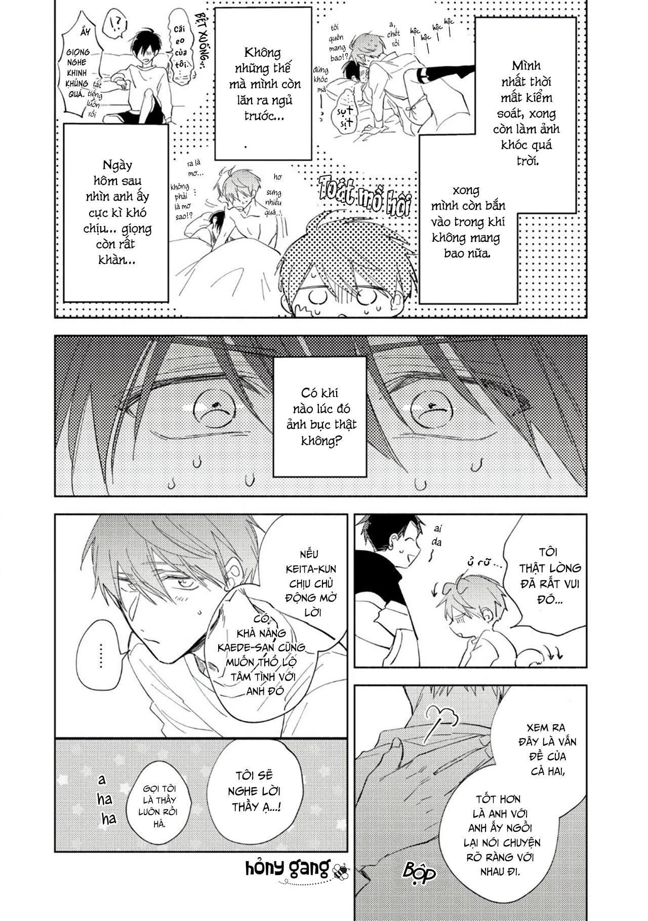 Cấp Trên Ác Quỷ Gokudera Của Tôi Muốn Bị Phơi Bày Chapter 5 Trang 10