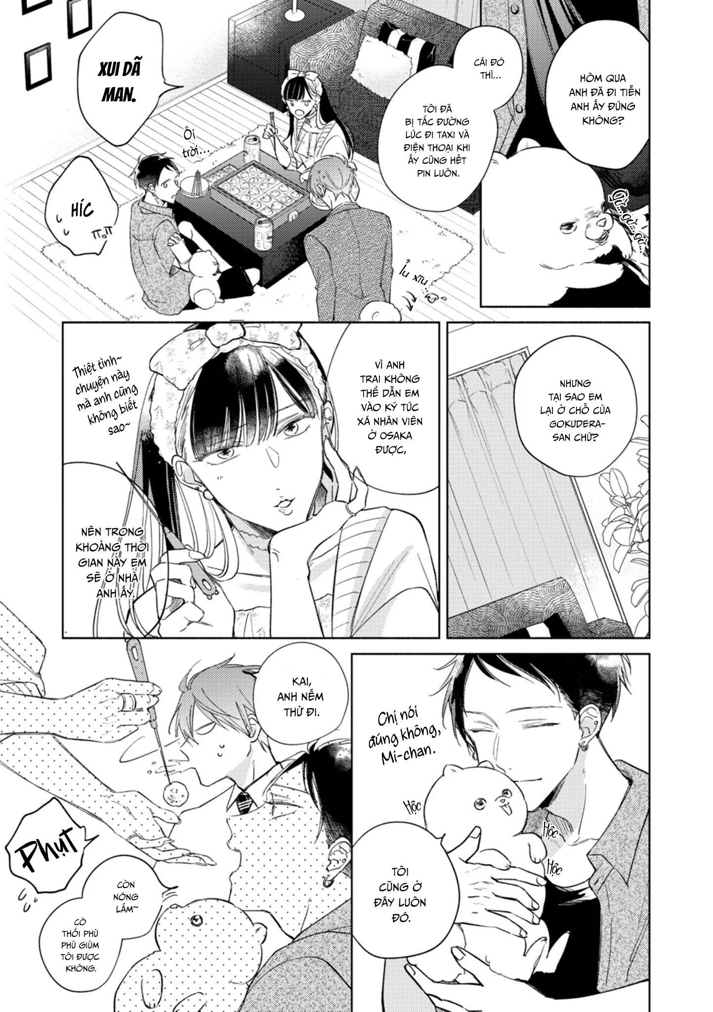 Cấp Trên Ác Quỷ Gokudera Của Tôi Muốn Bị Phơi Bày Chapter 9 Trang 4