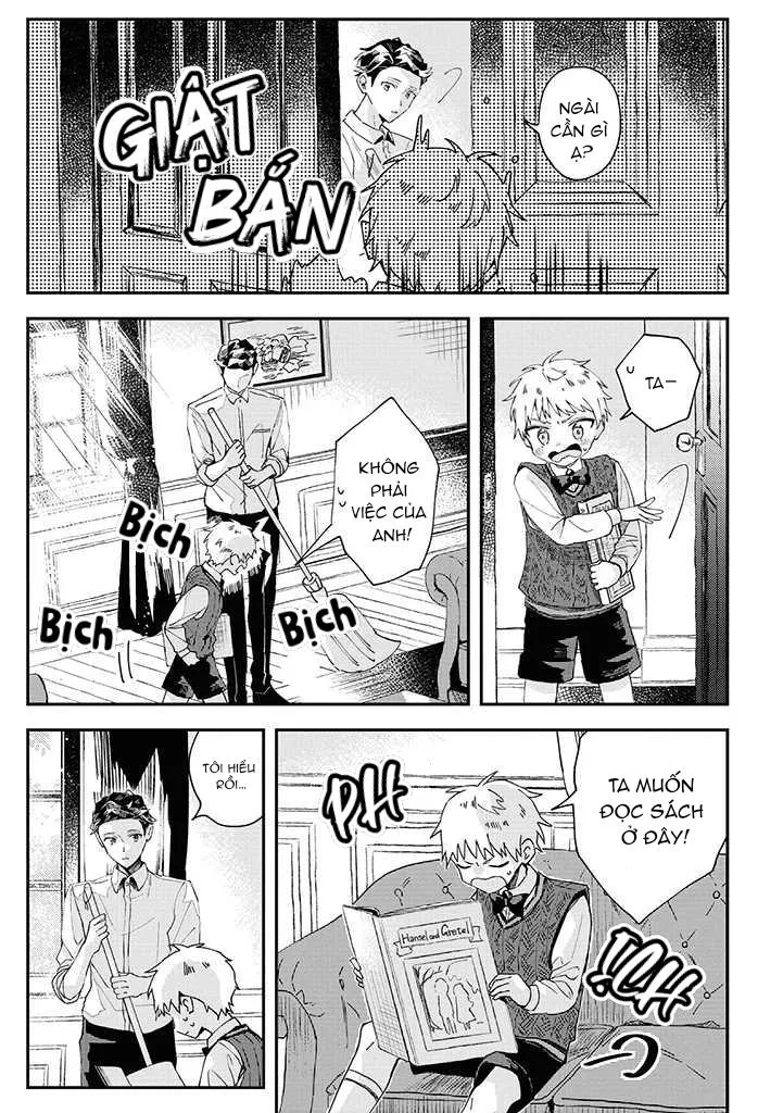 Cậu nhóc tóc vàng và chàng quản gia người Nhật Chapter 1 Trang 11