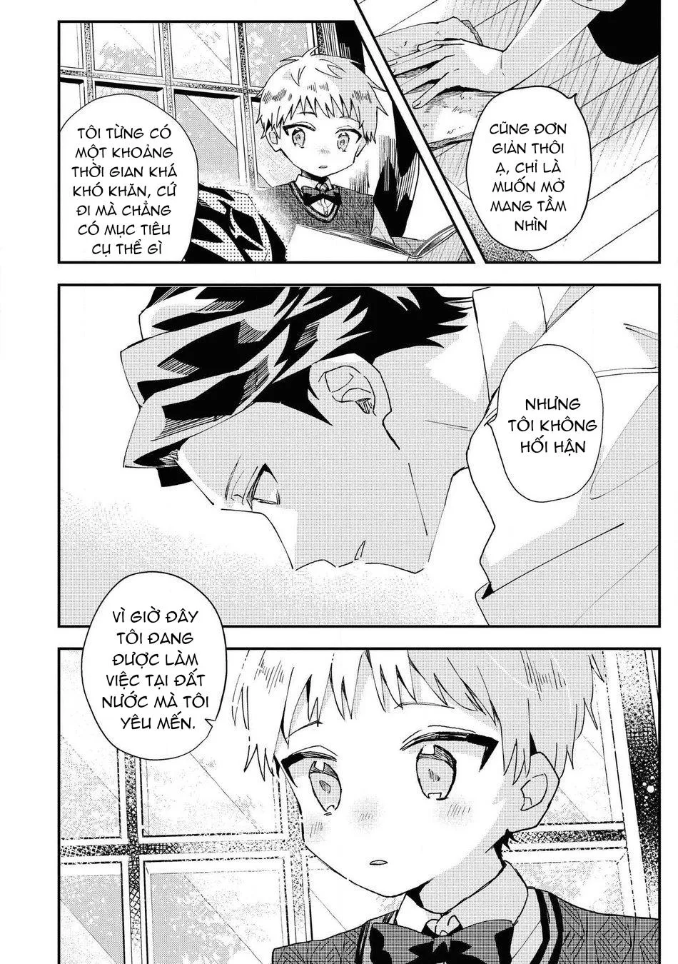 Cậu nhóc tóc vàng và chàng quản gia người Nhật Chapter 1 Trang 14