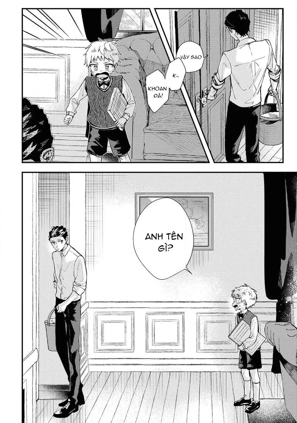 Cậu nhóc tóc vàng và chàng quản gia người Nhật Chapter 1 Trang 16