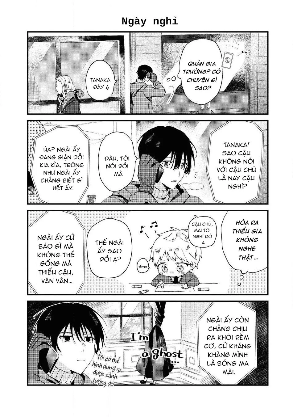 Cậu nhóc tóc vàng và chàng quản gia người Nhật Chapter 1 Trang 31