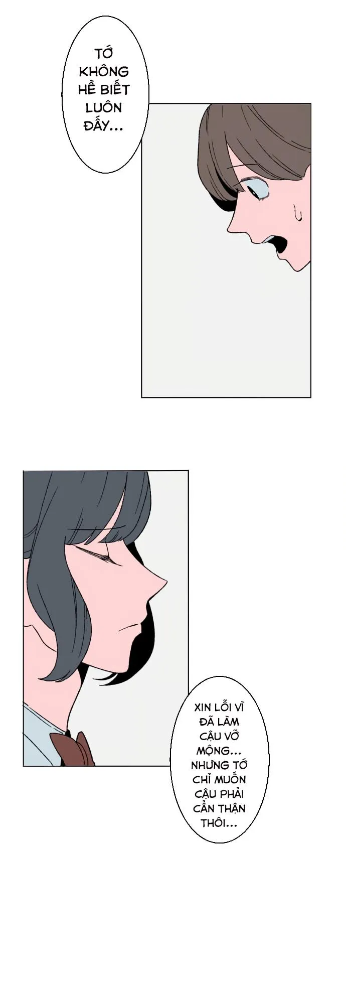 CẬU SẼ KHÔNG NÓI CHUYỆN YÊU ĐƯƠNG VỚI TÔI CHỨ Chapter 1 Trang 12