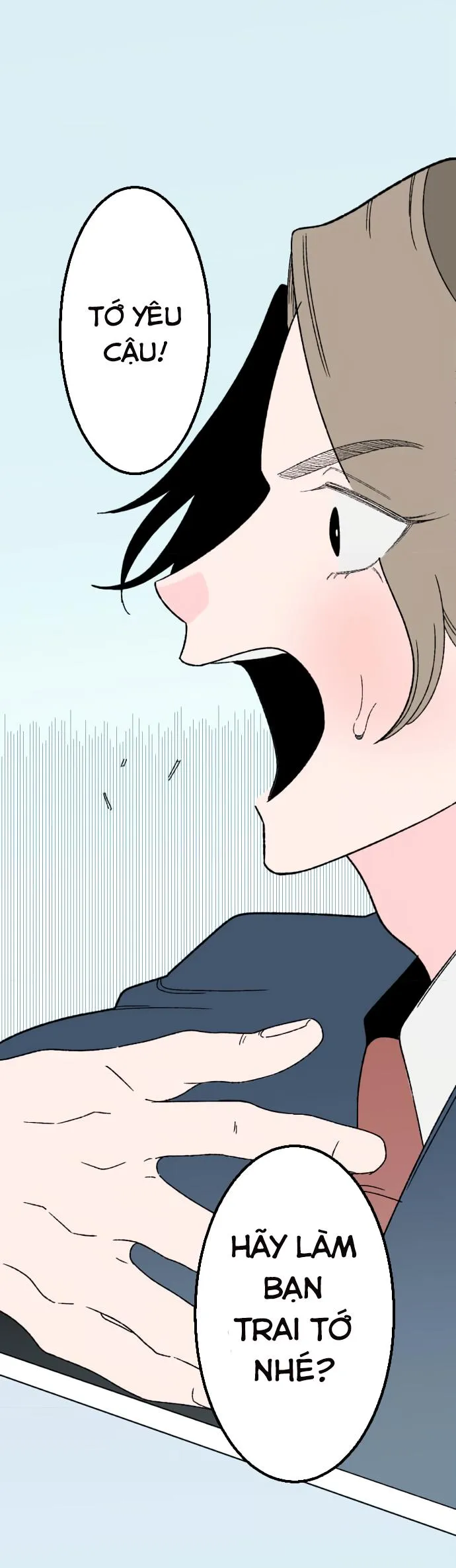 CẬU SẼ KHÔNG NÓI CHUYỆN YÊU ĐƯƠNG VỚI TÔI CHỨ Chapter 1 Trang 31