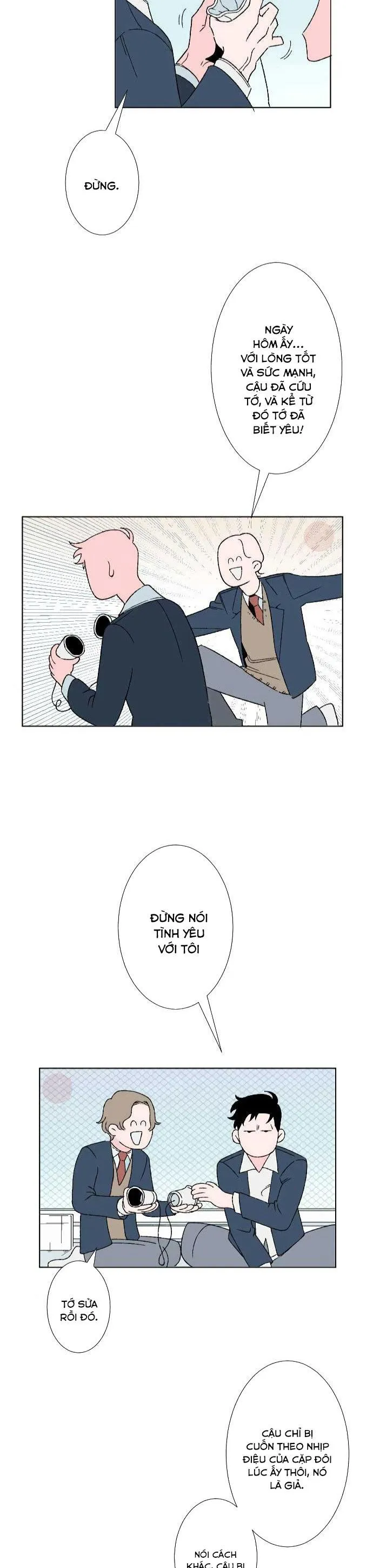 CẬU SẼ KHÔNG NÓI CHUYỆN YÊU ĐƯƠNG VỚI TÔI CHỨ Chapter 2 Trang 16