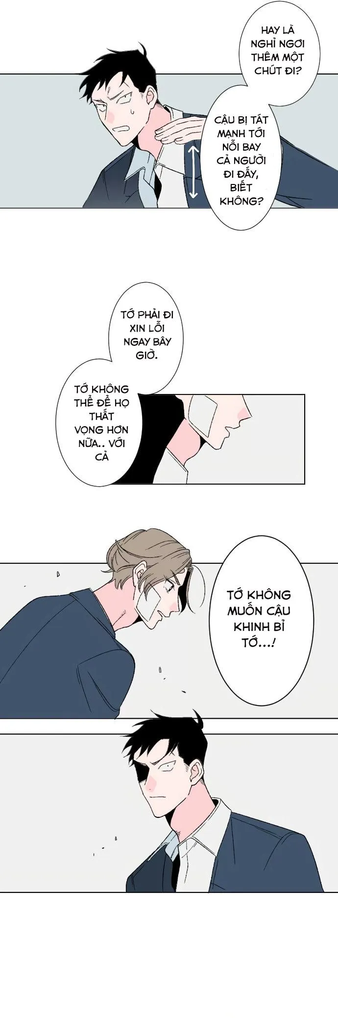 CẬU SẼ KHÔNG NÓI CHUYỆN YÊU ĐƯƠNG VỚI TÔI CHỨ Chapter 5 Trang 13
