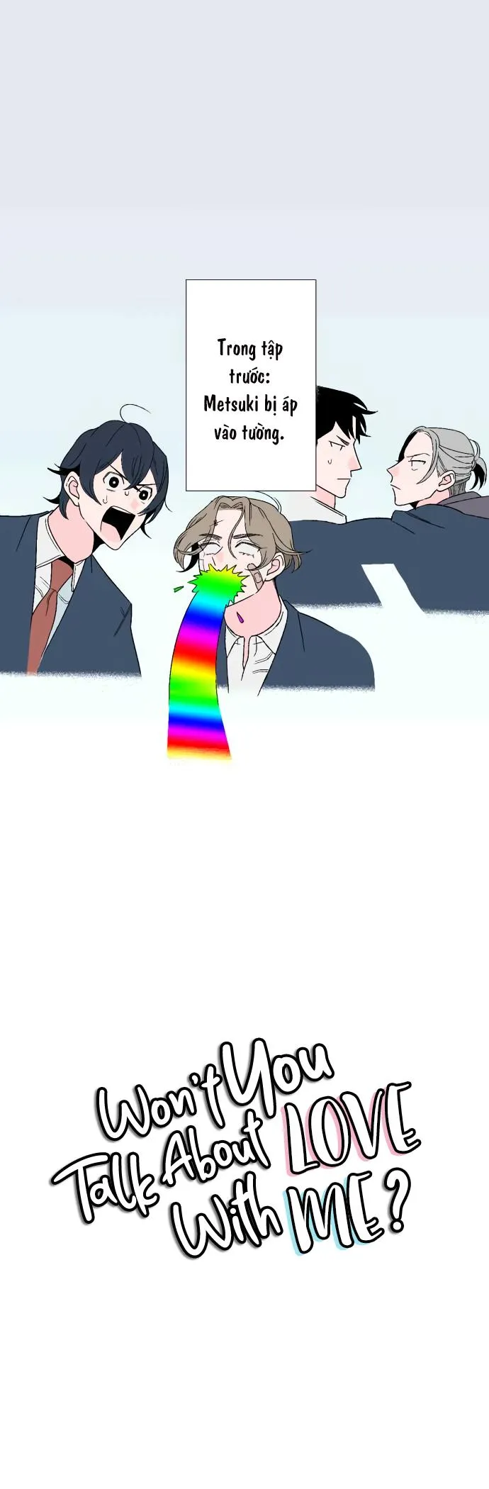 CẬU SẼ KHÔNG NÓI CHUYỆN YÊU ĐƯƠNG VỚI TÔI CHỨ Chapter 6 Trang 3