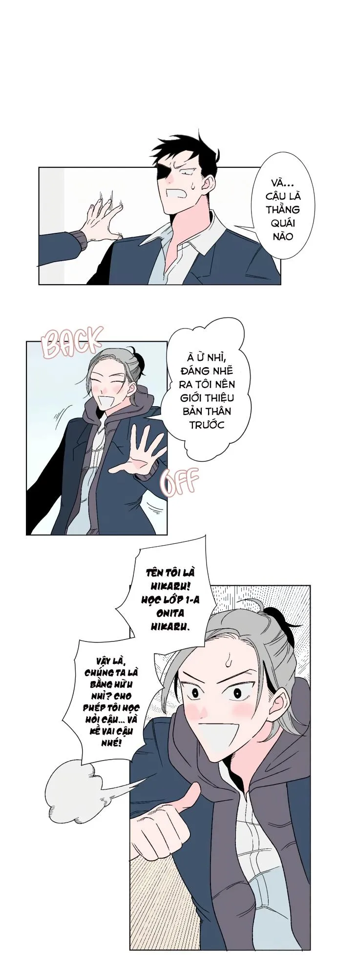 CẬU SẼ KHÔNG NÓI CHUYỆN YÊU ĐƯƠNG VỚI TÔI CHỨ Chapter 6 Trang 4