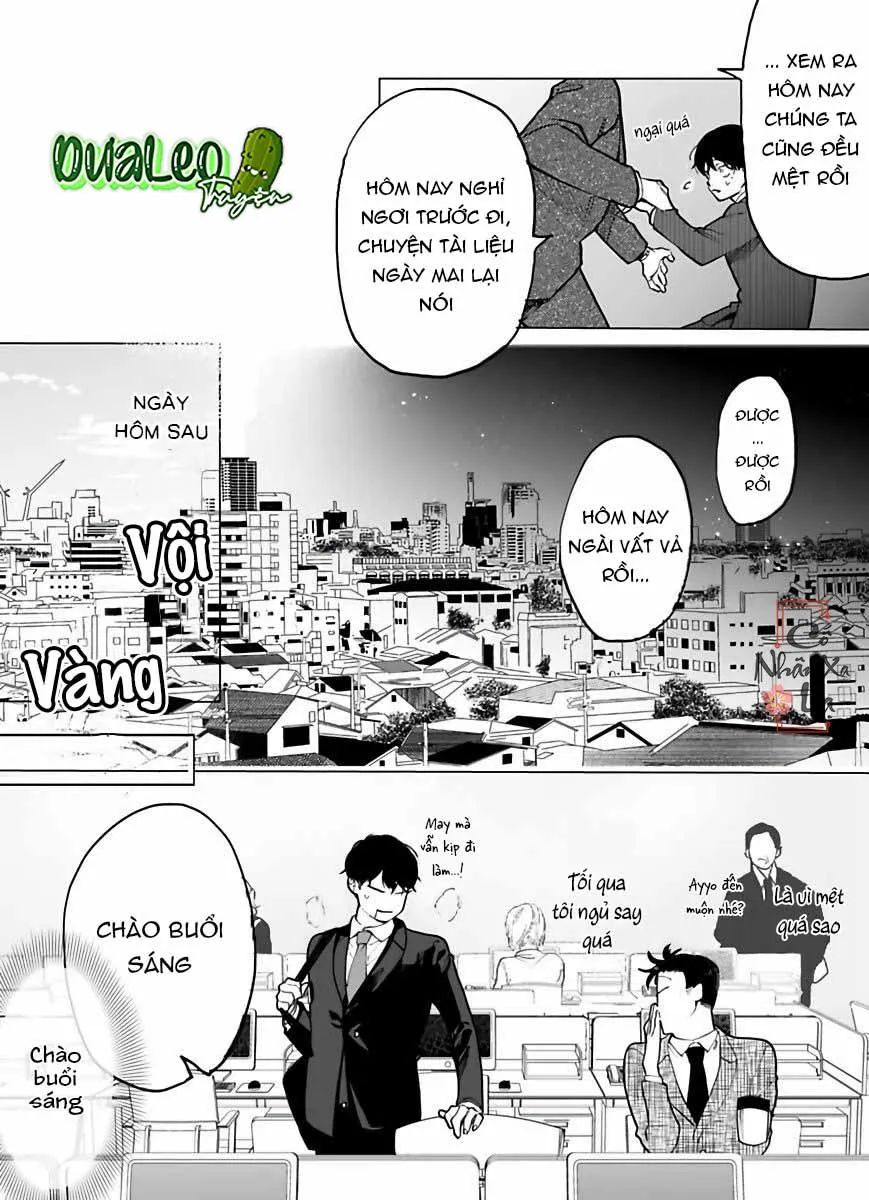 Cậu vẫn chưa nói lời cảm ơn vì đã chiêu đãi Chapter 1 Trang 9