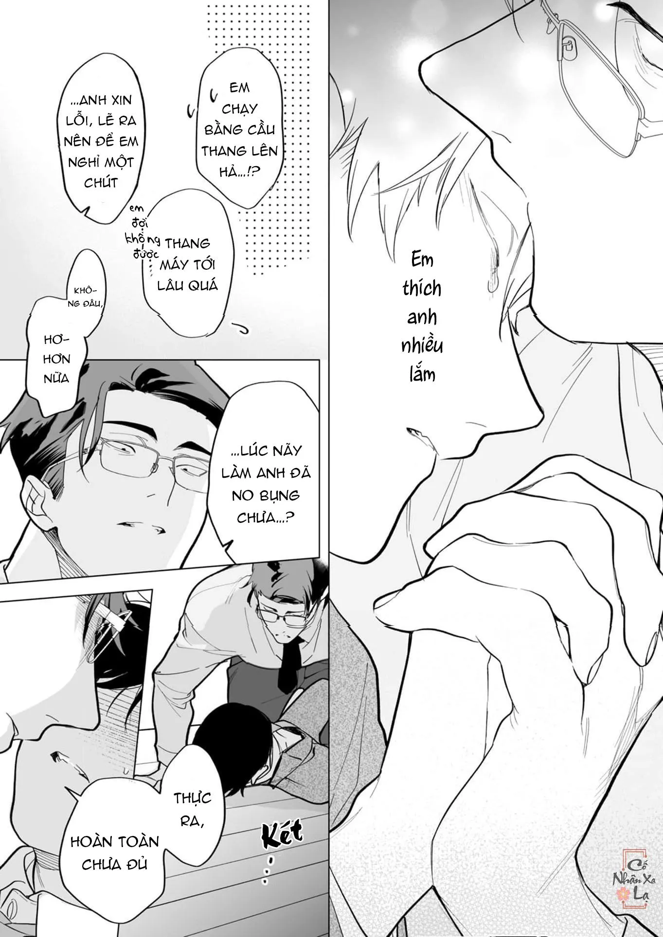 Cậu vẫn chưa nói lời cảm ơn vì đã chiêu đãi Chapter 6 Trang 28