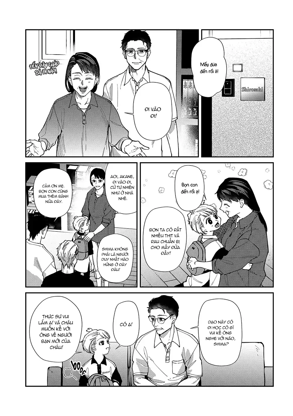 Chuyện Tình Của Bố Mẹ Shima Chapter 12 Trang 4