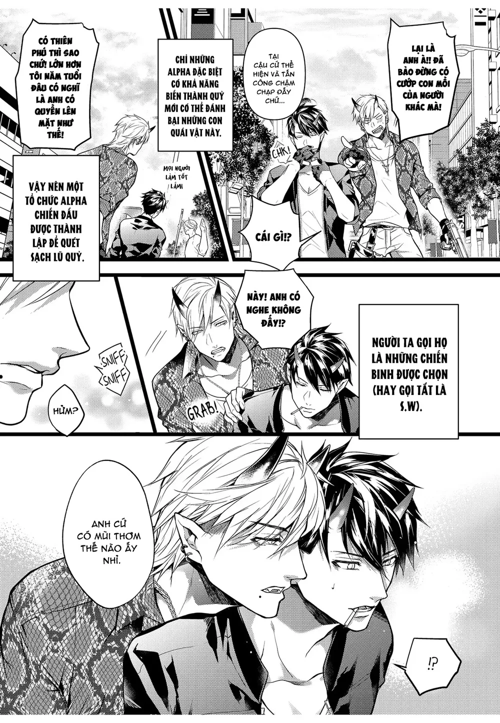 Ngài Quỷ Mạnh Mẽ Này Là Omega Của Riêng Tôi Chapter 1 Trang 3