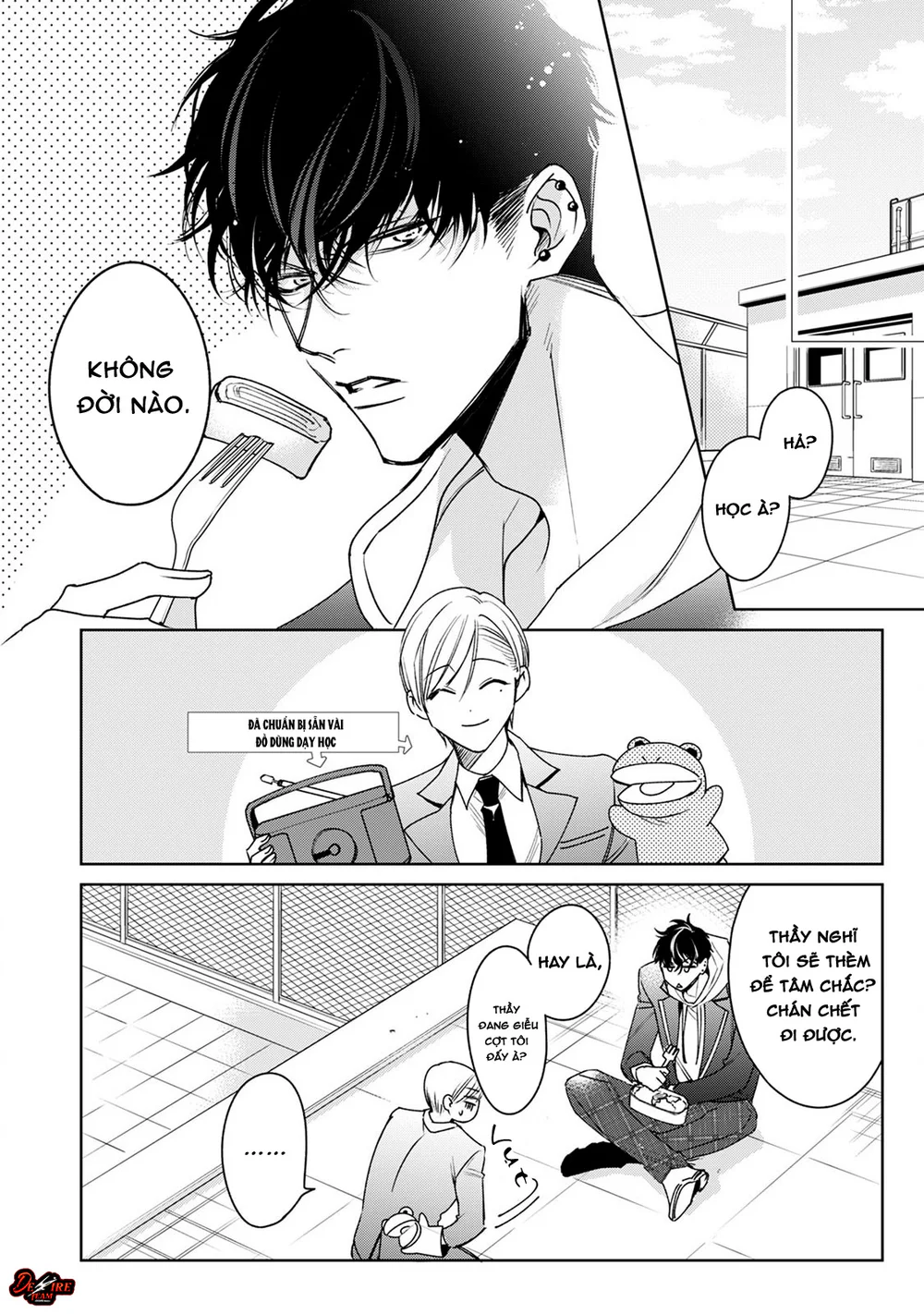 Tên Alpha Cá Biệt Và Omega Ưu Tú Của Hắn Chapter 2 Trang 9