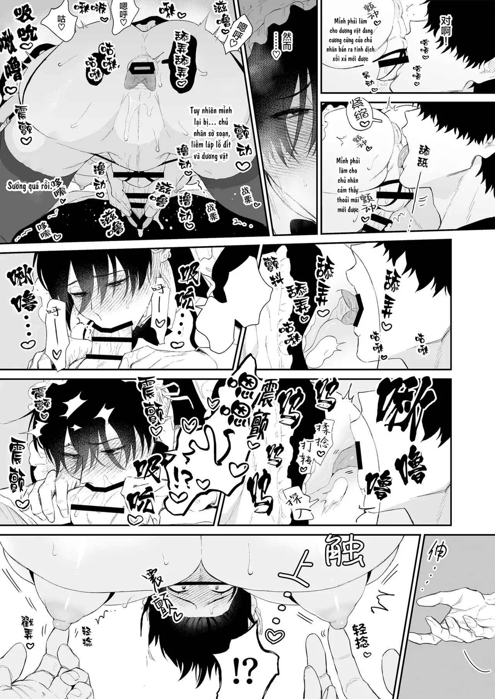 Tuyển tập Saygex đen như tâm hồn bạn Chapter 54 Trang 9